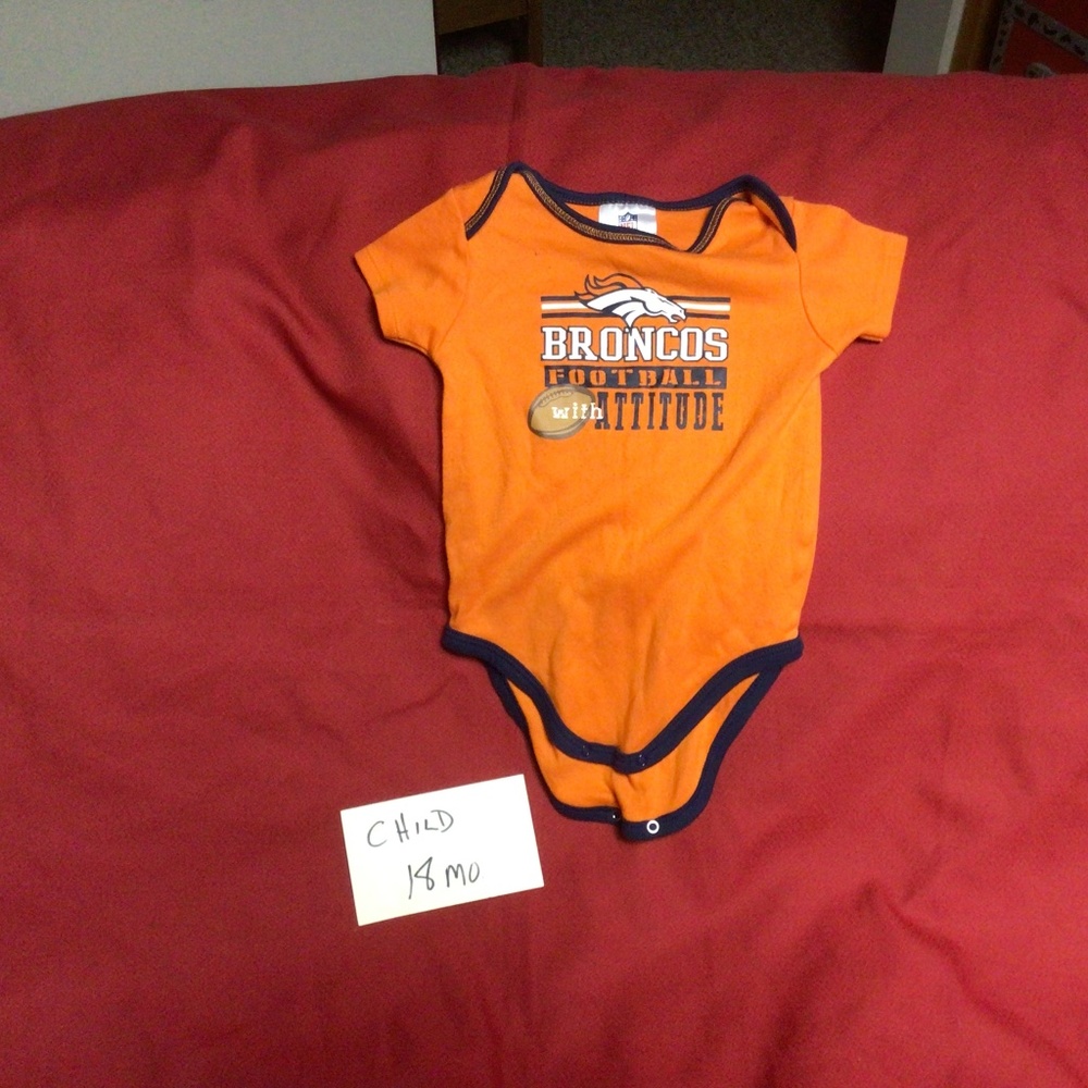NFL Denver BRONCOS onesie